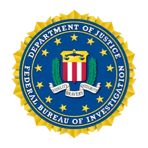 Department of Justice Federal Bureau of Investigation logo