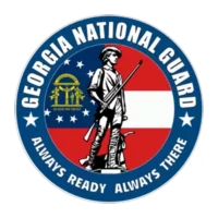 Georgia National Guard logo; Always Ready Always There